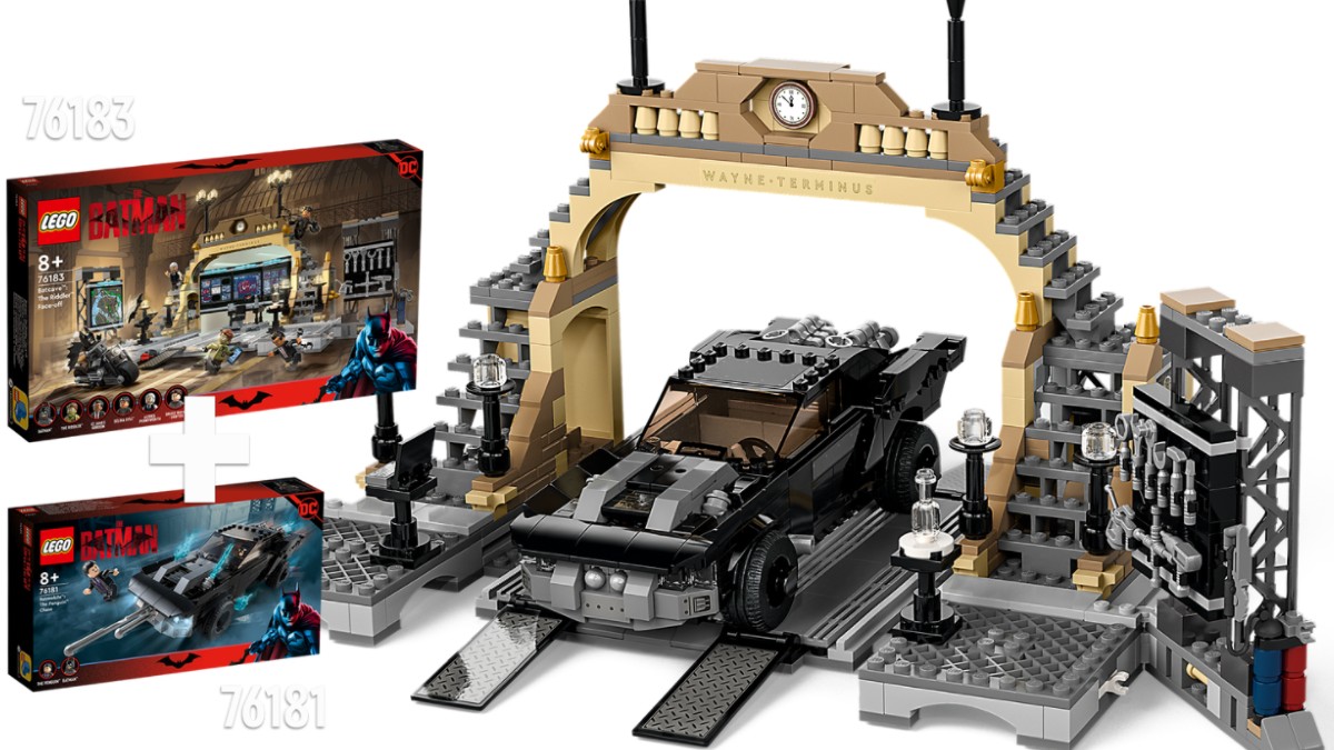 Which LEGO Batmobiles can fit in the new The Batman Batcave?