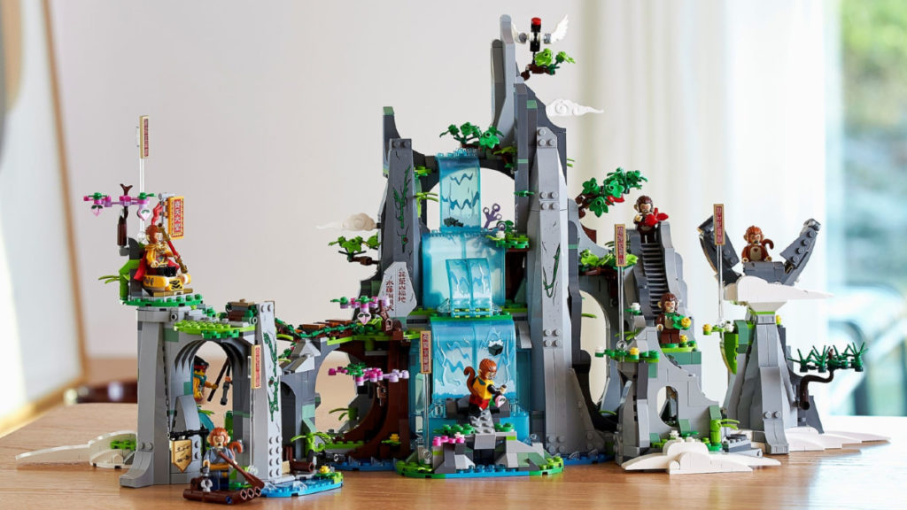 LEGO Monkie Kid 80024 The Legendary Flower Fruit Mountain lifestyle 1 resized featured 1024x576
