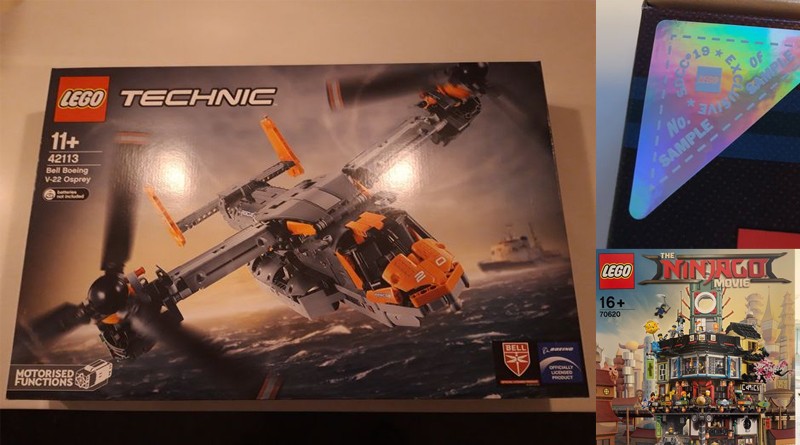LEGO Technic 42113 Bell Boeing Osprey up for auction today