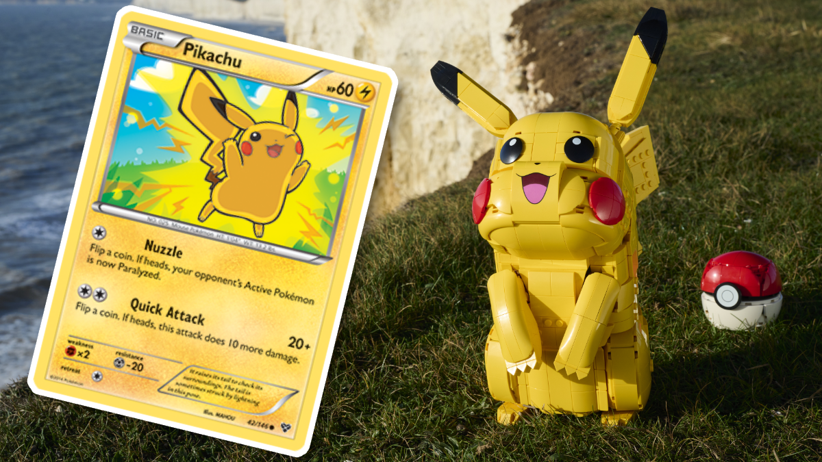 LEGO Pokémon bekommt ein Sammelkartenset, das du selbst gestalten kannst.