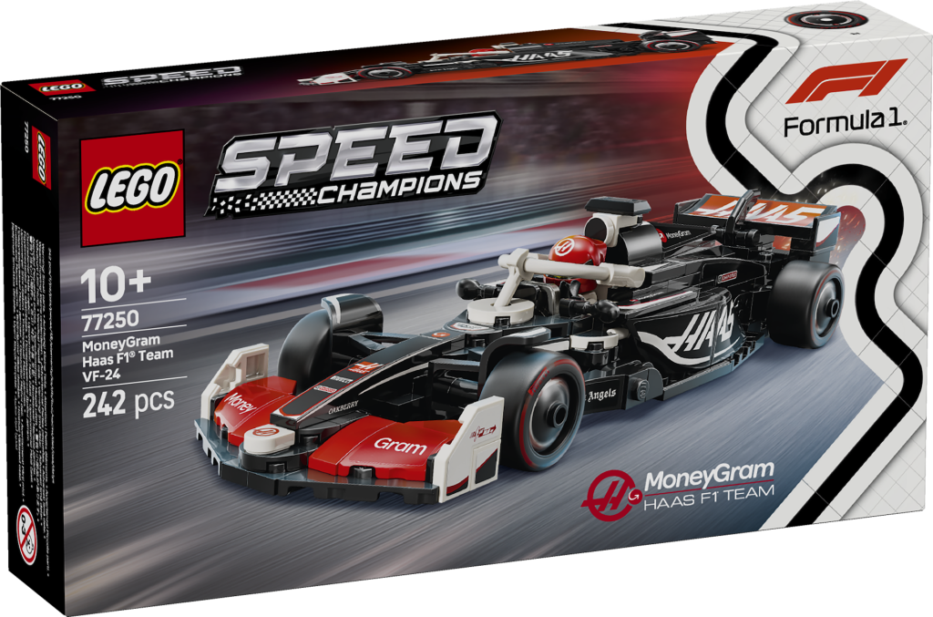 LEGO Speed Champions 77250 MoneyGram Haas F1 Team VF 24 Race Car 1 1024x677