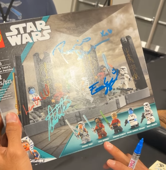 LEGO Star Wars 75385 Ahsoka Tanos Duel on Peridea firmato Eman Esfandi Instagram 2