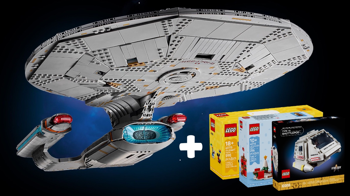 LEGO Star Trek 10356 USS Enterprise NCC-1701-D ist jetzt erhältlich – mit drei Gratisgeschenken