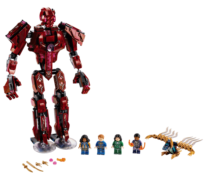 LEGO Marvel Eternals Yahoo 76155 In Arishems Shadow contents