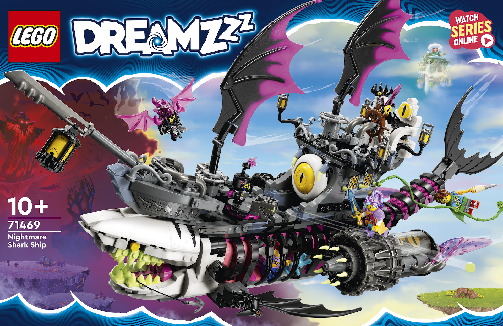 LEGO DREAMZzz 71469 Barco Tiburón Pesadilla 1