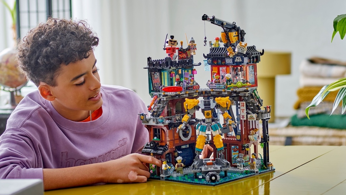 What's next for the modular LEGO NINJAGO City series?