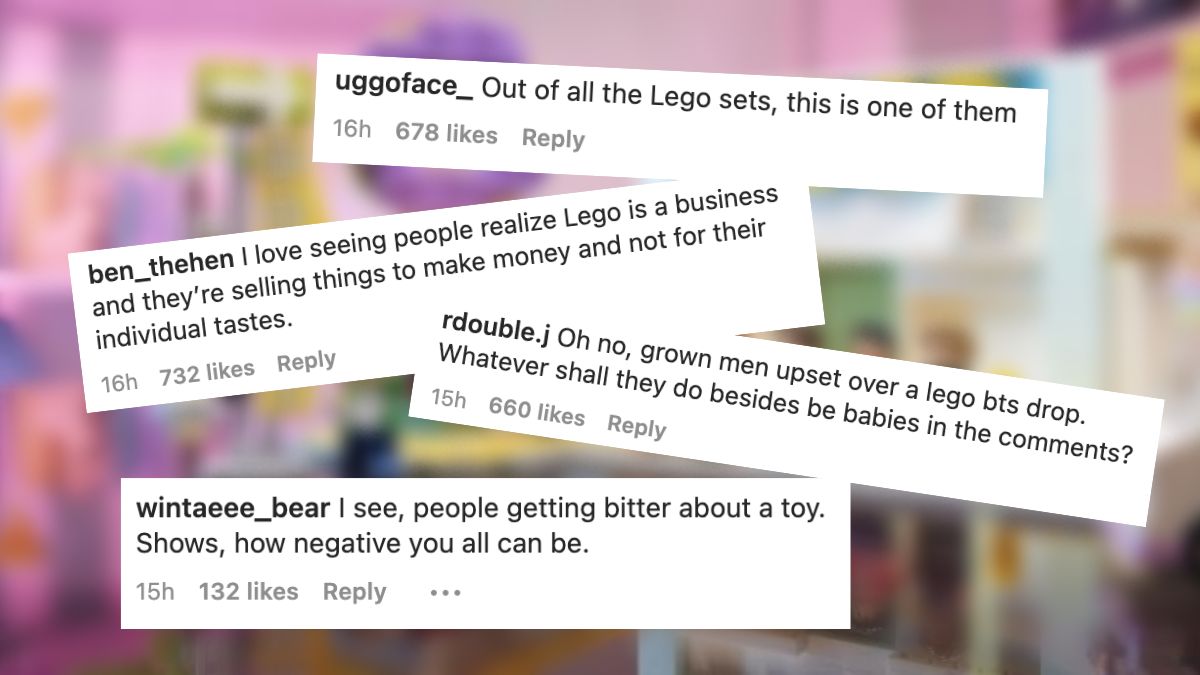 LEGO fans question if there's a market for 21339 BTS Dynamite