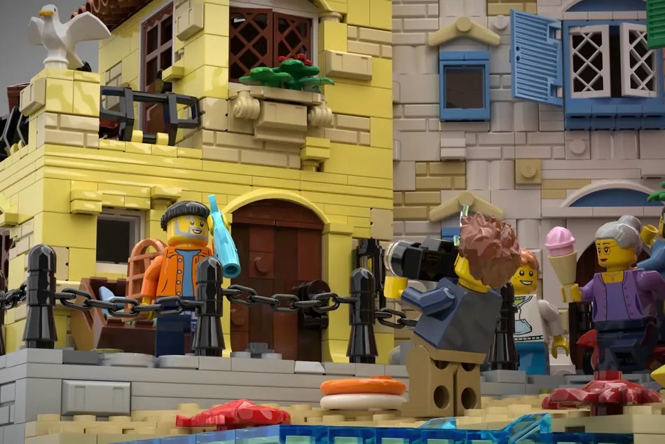 LEGO Ideas Die italienische Riviera 4