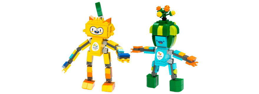 LEGO 40225 Rio 2016 Olympic Mascots Images