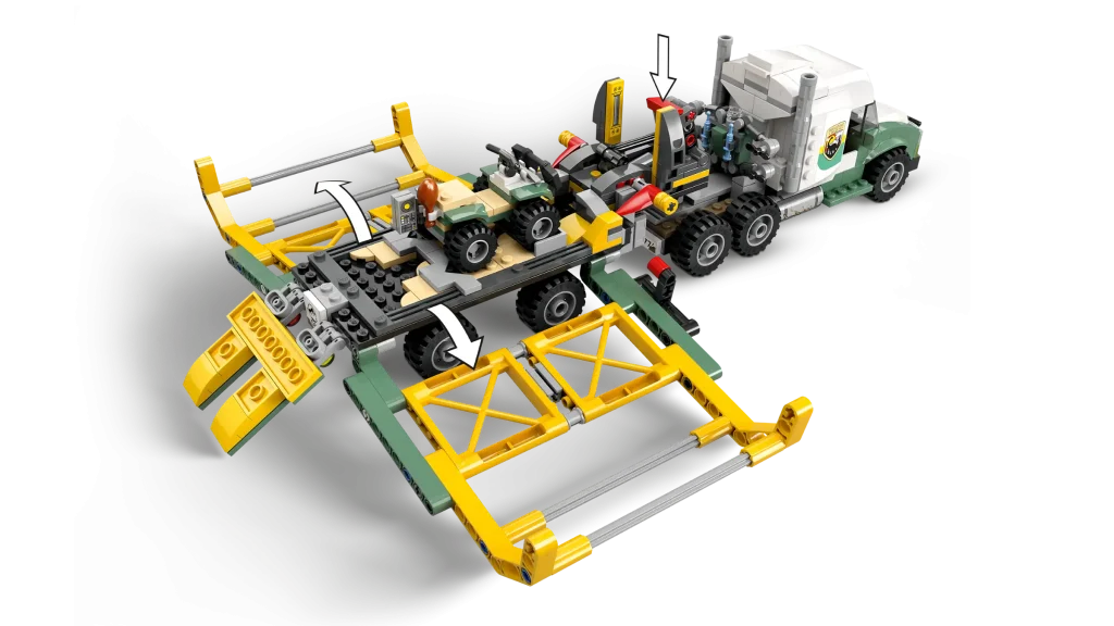 LEGO Jurassic World 76966 Dinosaur Missions Allosaurus Transport Truck 5 1024x576