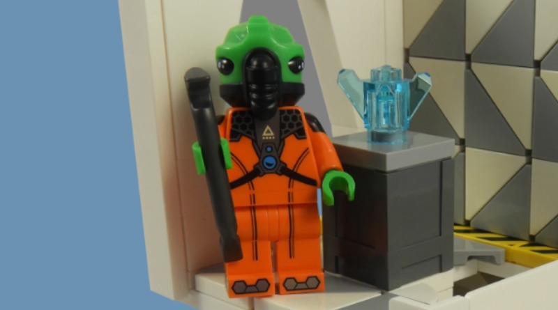 LEGO Collectible Minifigures Series 21 viñetas - Alien