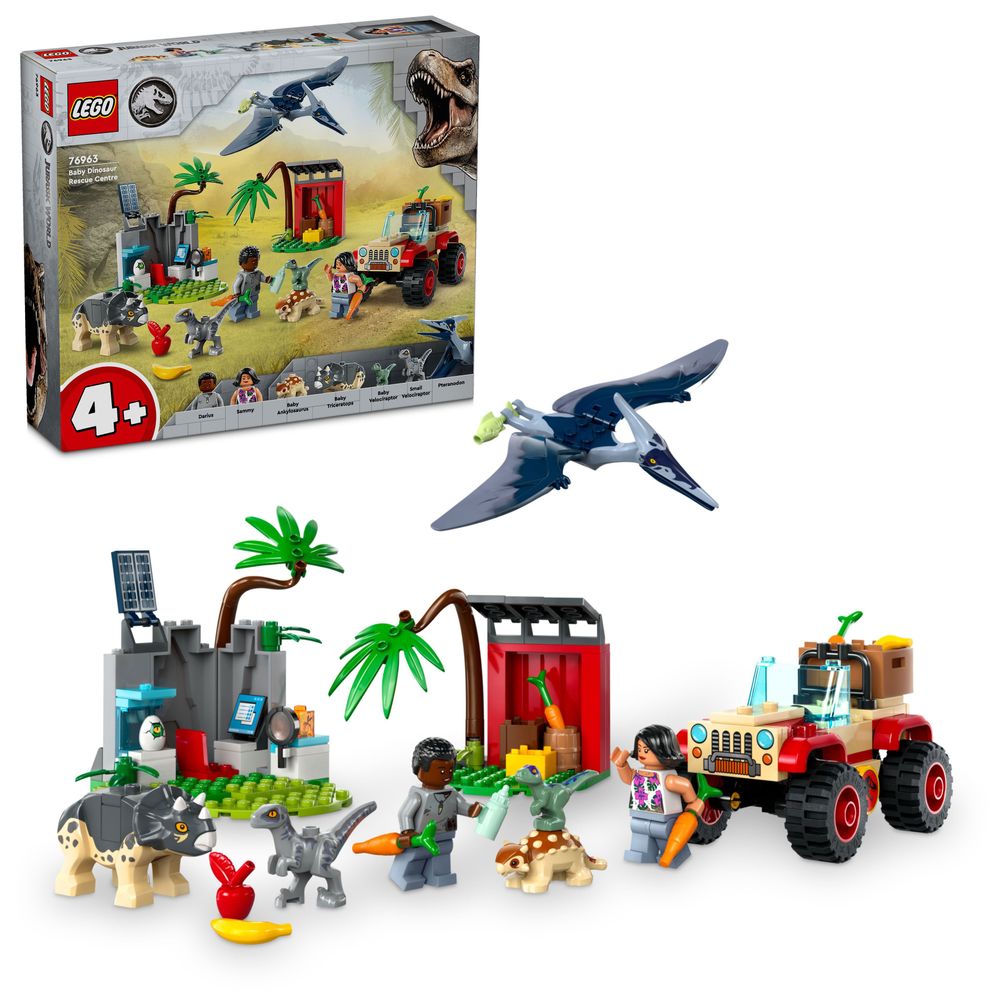 LEGO Jurassic World 76963 Baby Dinosaur Rescue Centre 4
