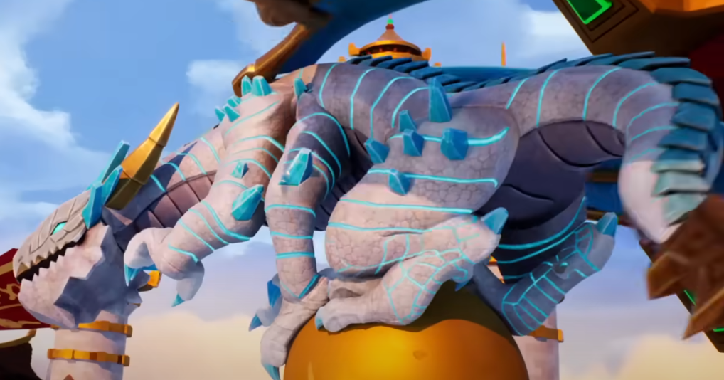 ninjago dragons rising zanes ice dragon creature