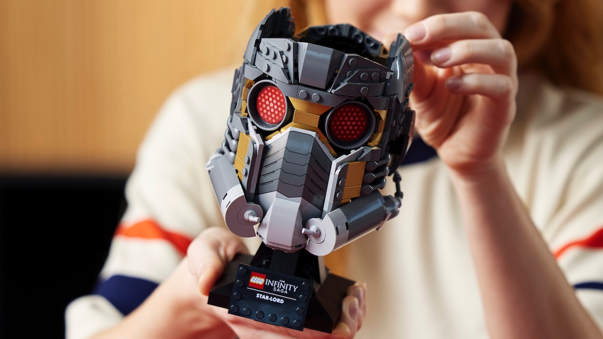 Pre-order LEGO Marvel 76251 Star-Lord’s Helmet at LEGO.com now