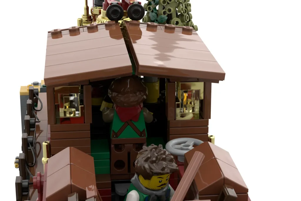 LEGO Ideas Eisenbahnbrücken und Lokomotiven des 1800. Jahrhunderts 5 1024x683