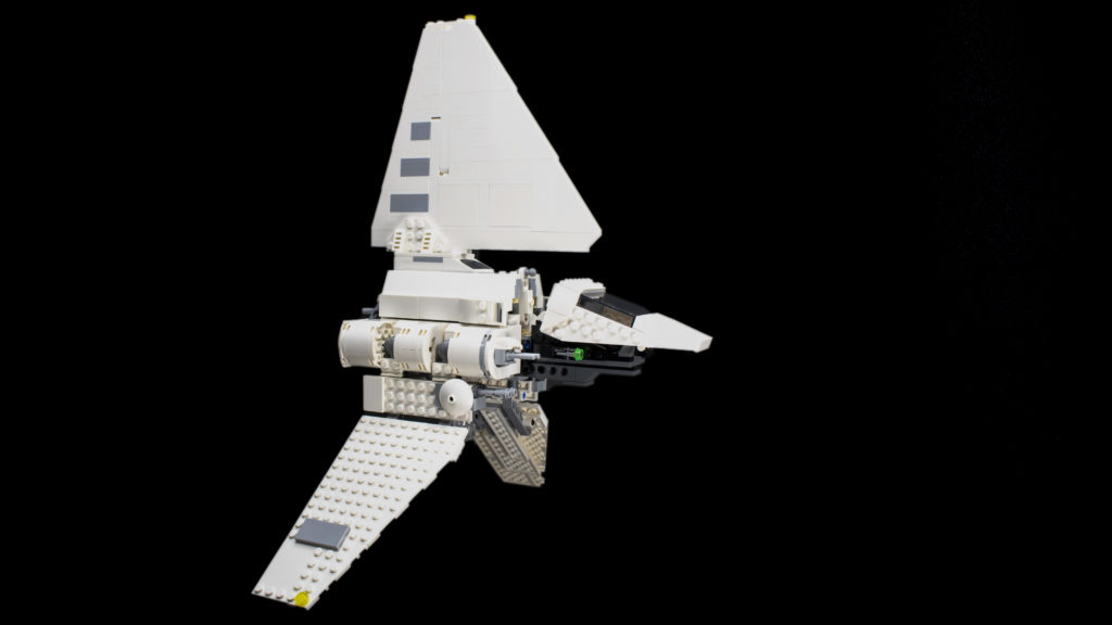 P5MATE ホワイト LEGO Star Wars 75302 Imperial Shuttle review - Brick Fanatics