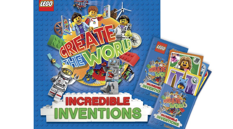 Last day for LEGO Create the World: Incredible Inventions cards at Sainsbury’s