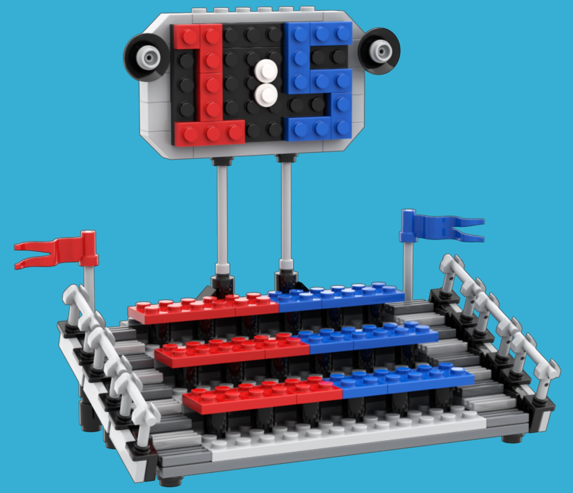 lego ideas test lab spectator stand