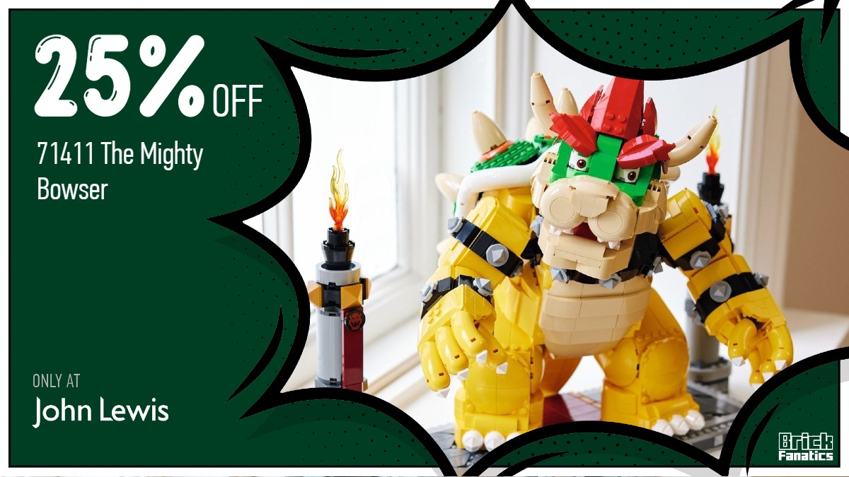Wahoo! John Lewis offers super deal on 71411 The Mighty Bowser