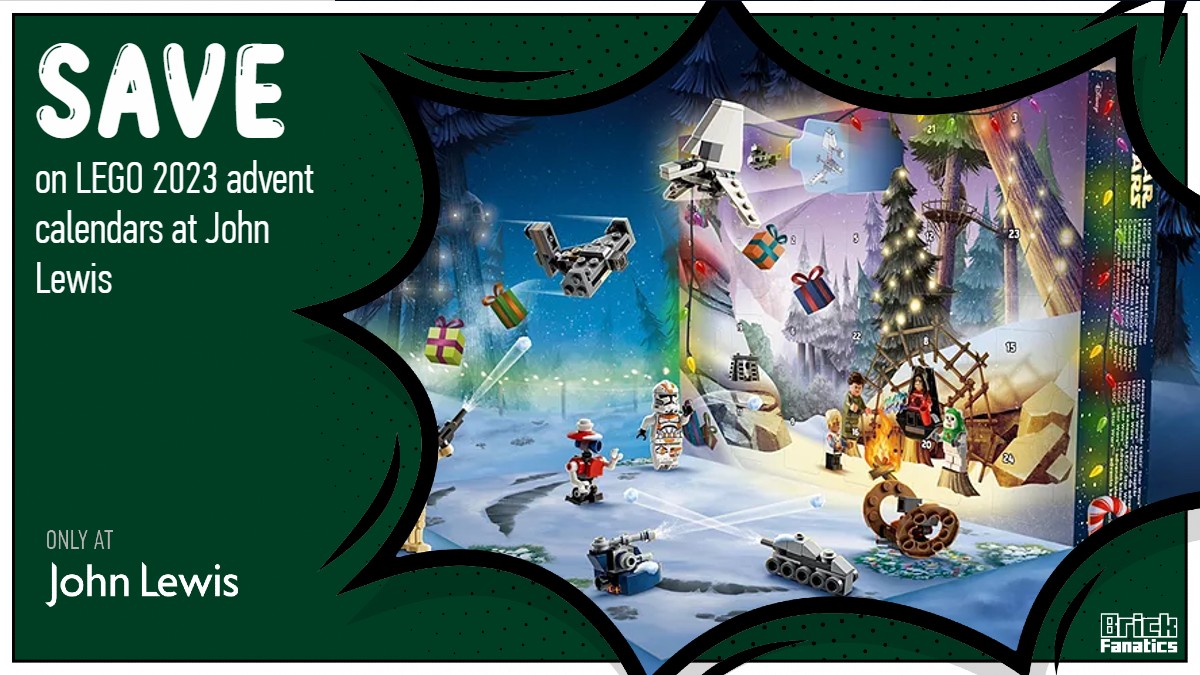 Double up on LEGO advent calendars and save big in the John Lewis sale