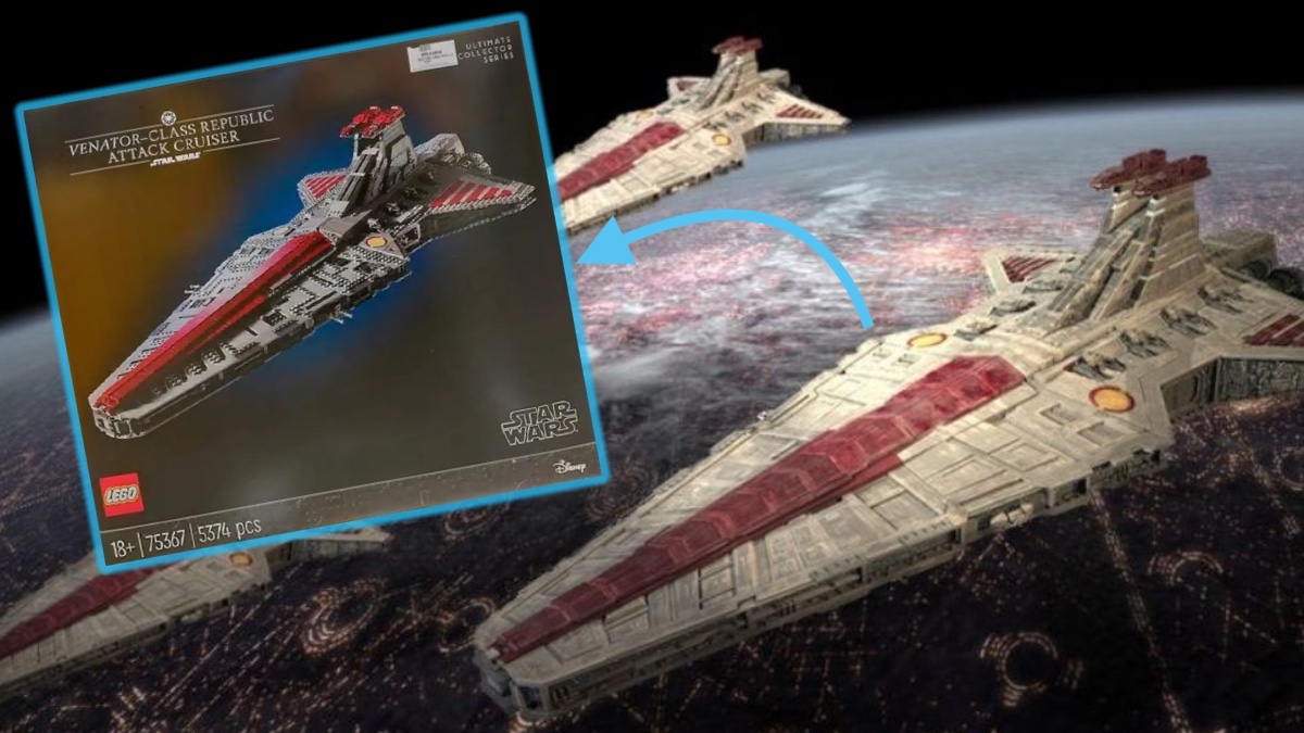 LEGO Star Wars 75367 Venator-Class Republic Attack Cruiser