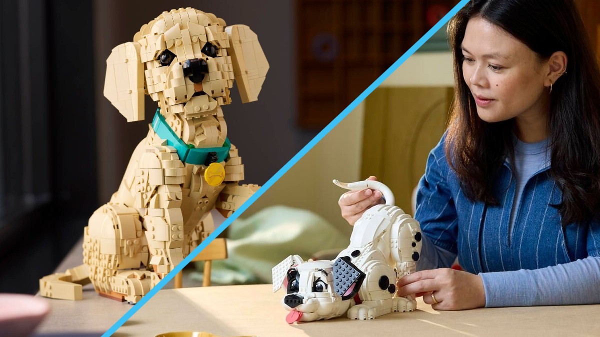 LEGO Icons 11384 puppy won't pose like 101 Dalmatians set