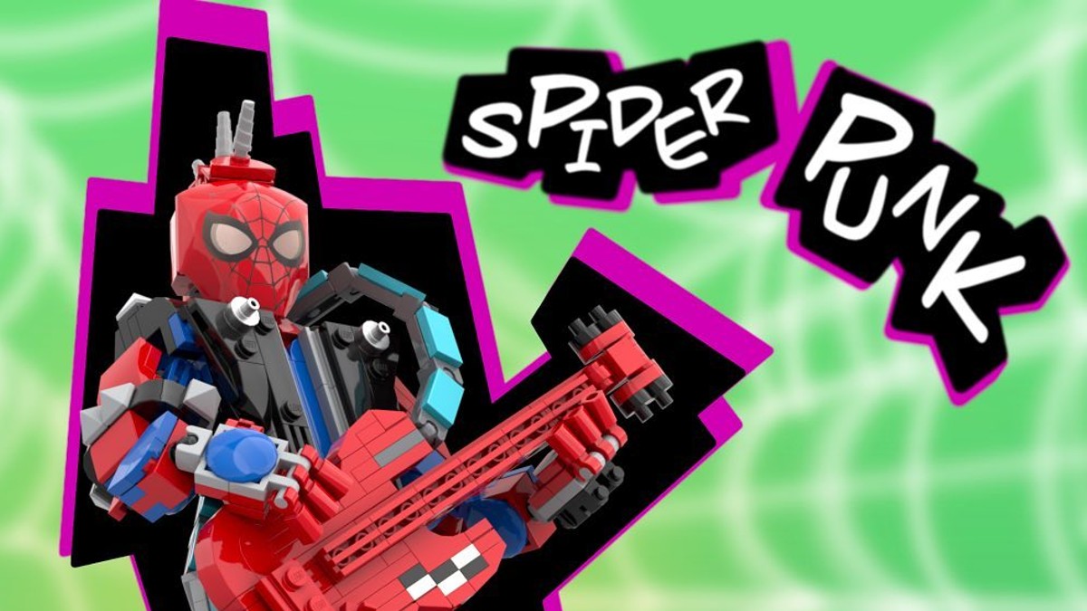 Build a Spider-Verse set using LEGO Marvel 76226 Spider-Man Figure 