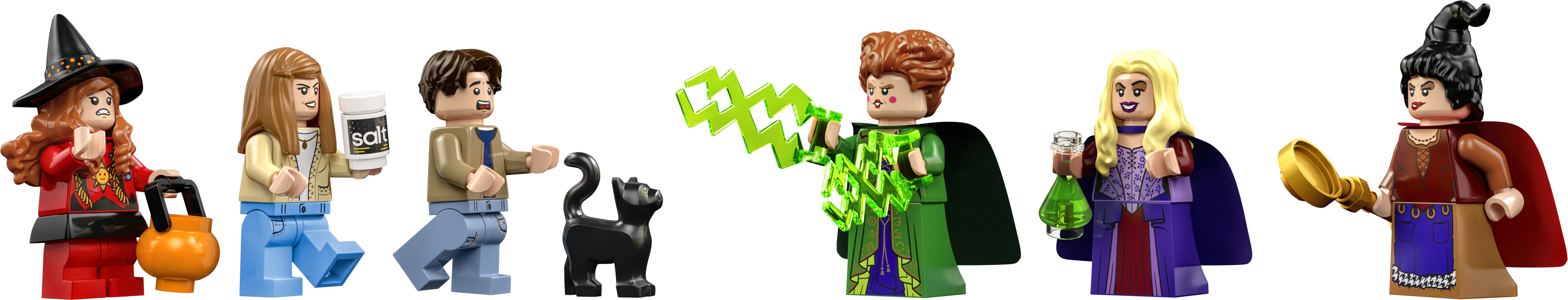 LEGO Ideas 21341 Hocus Pocus – The Sanderson Sisters Cottage contents 8