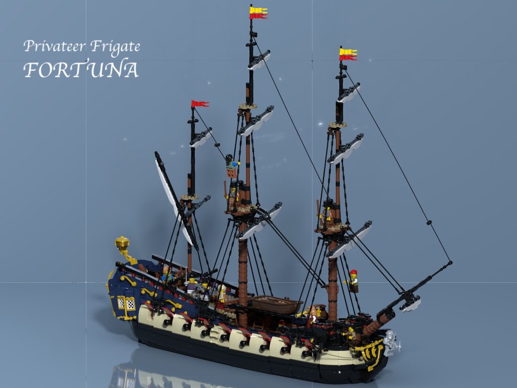 bricklink serires 7 Privateer Frigate Fortuna 1024x768