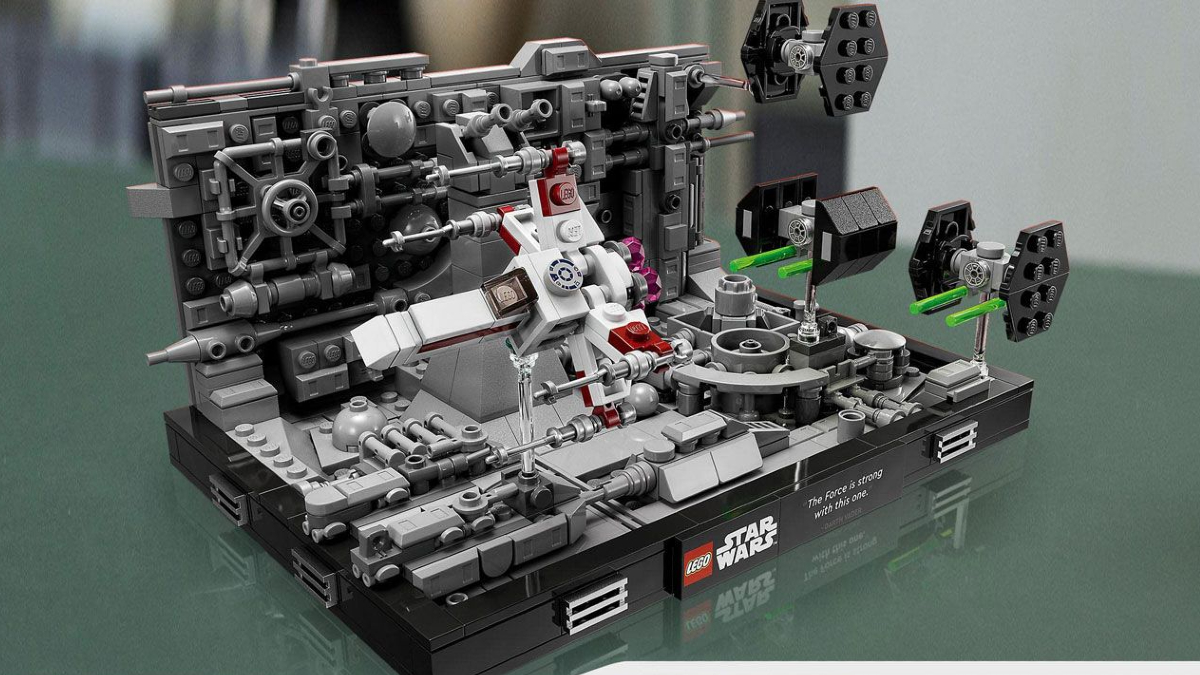 The many scales of the LEGO Star Wars X-wing Starfighter