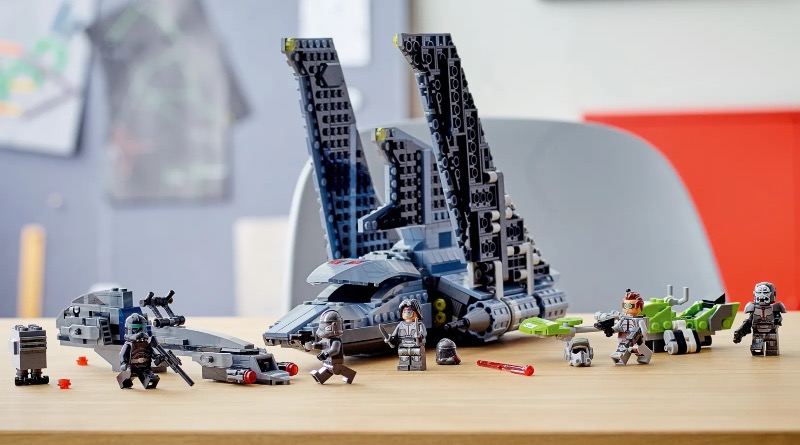 75314 The Bad Batch Attack Shuttle represents a huge shift for LEGO Star Wars