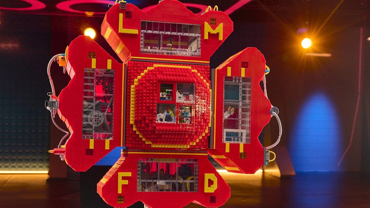 LEGO MASTERS build going on display at NASA