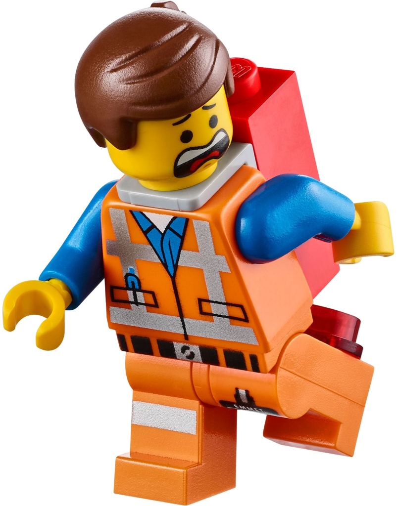 The LEGO Movie 70815 Super Secret Police Dropship Emmet 802x1024