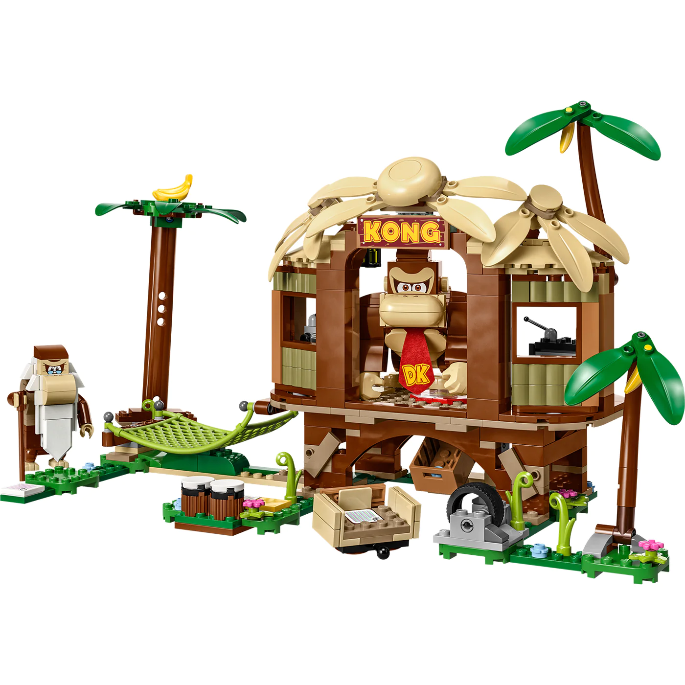 LEGO Super Mario 71424 Set de expansión de la casa del árbol de Donkey Kong 2