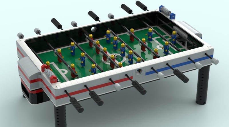 LEGO Ideas Foosball Table featured