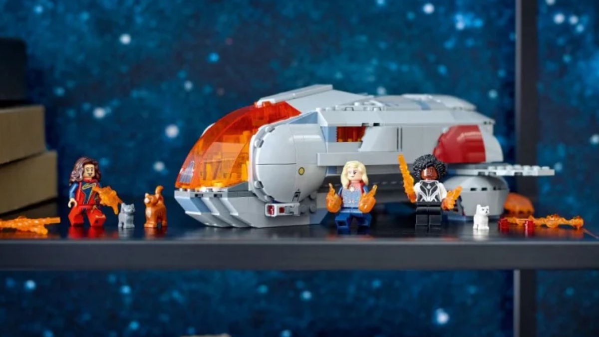 LEGO The Marvels set design was affected by movie's delay