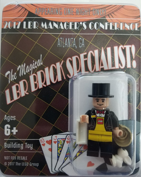 Paquete blíster de mago LEGO