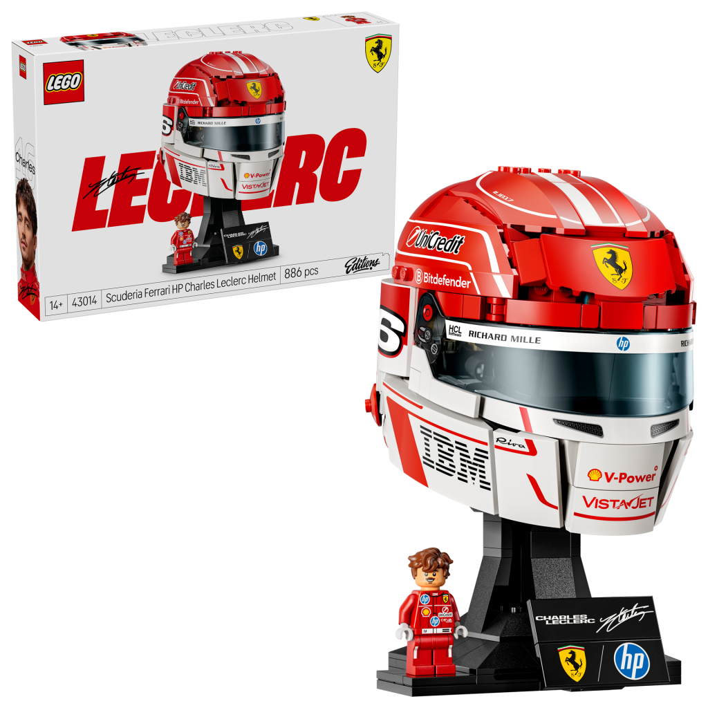 LEGO Editions 43014 Scuderia Ferrari HP Charles Leclerc Helmet 4 1024x1024