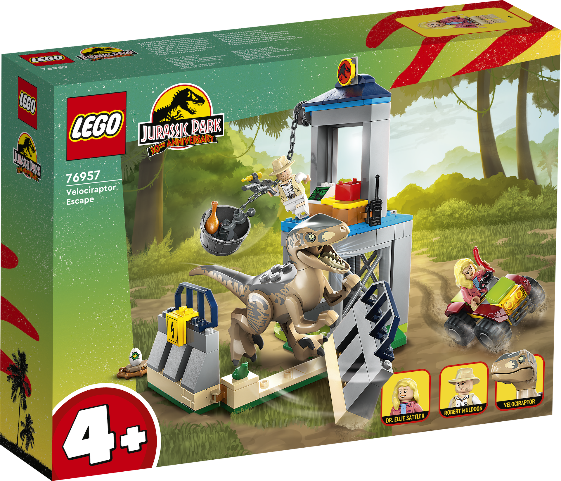 LEGO Jurassic Park 76957 Velociraptor Escape 1