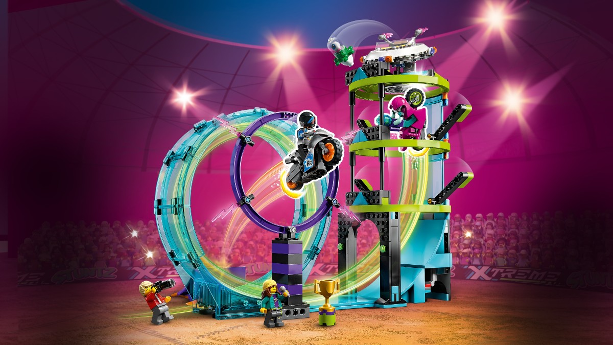 Four new LEGO City Stuntz models launch onto shelves for March 2023