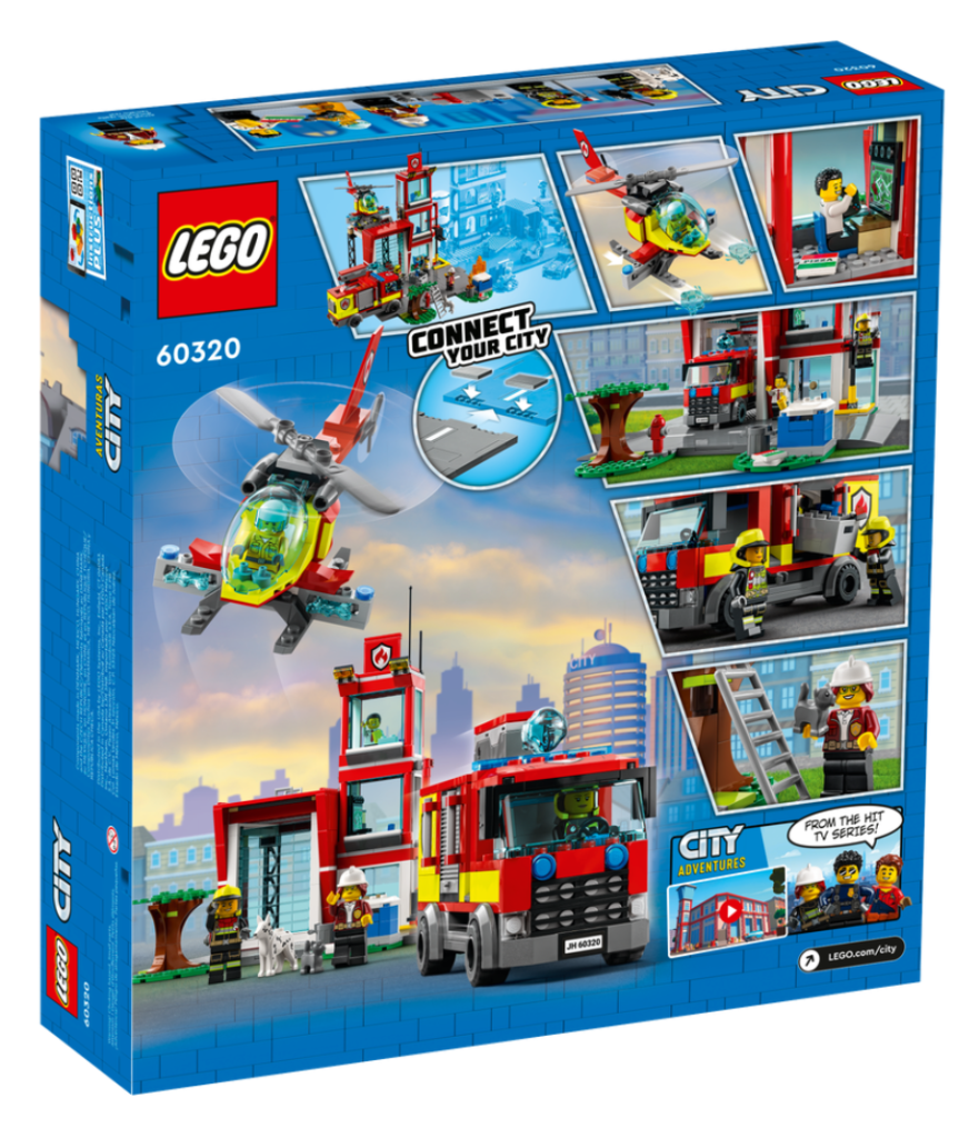 60320 Caja de la estación de bomberos (parte trasera)