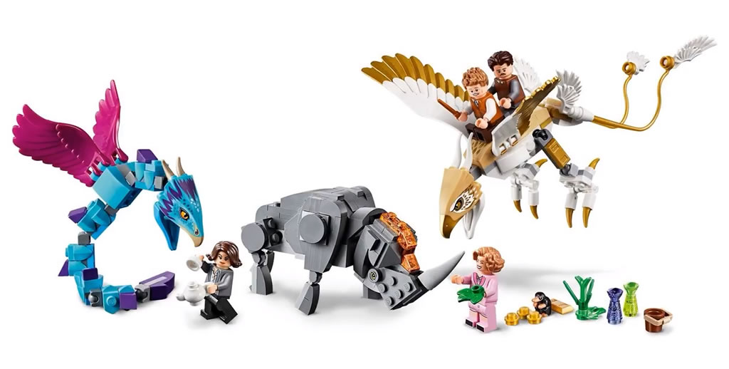 LEGO Fantastic Beasts 75952 Newt’s Case of Magical Creatures official images
