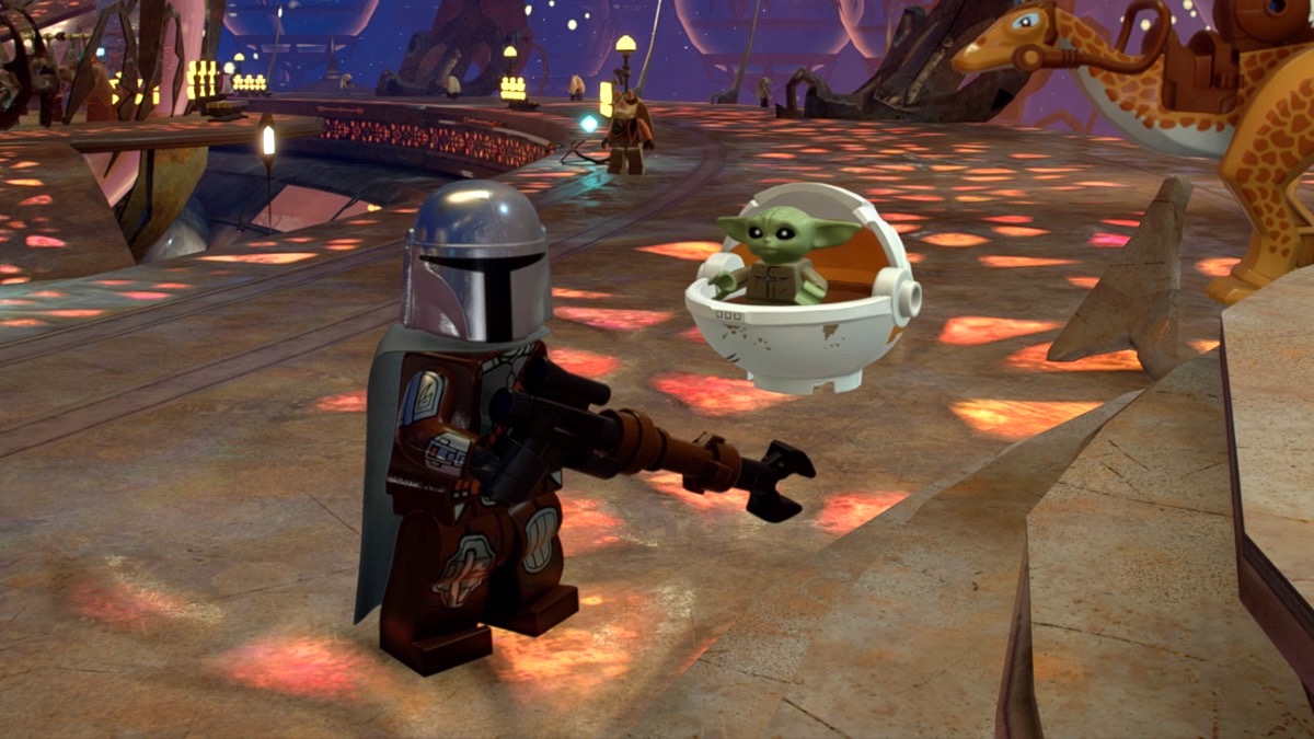 LEGO Star Wars: The Skywalker Saga protects Baby Yoda at all costs