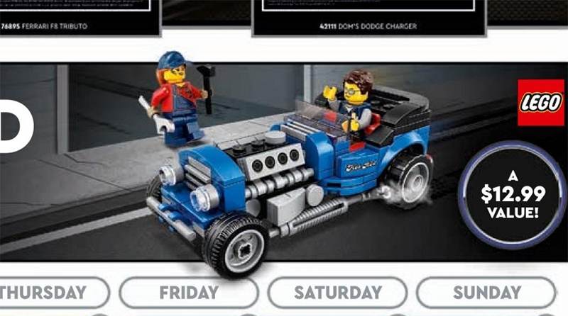 LEGO Creator 40409 Hot Rod será un obsequio promocional en junio