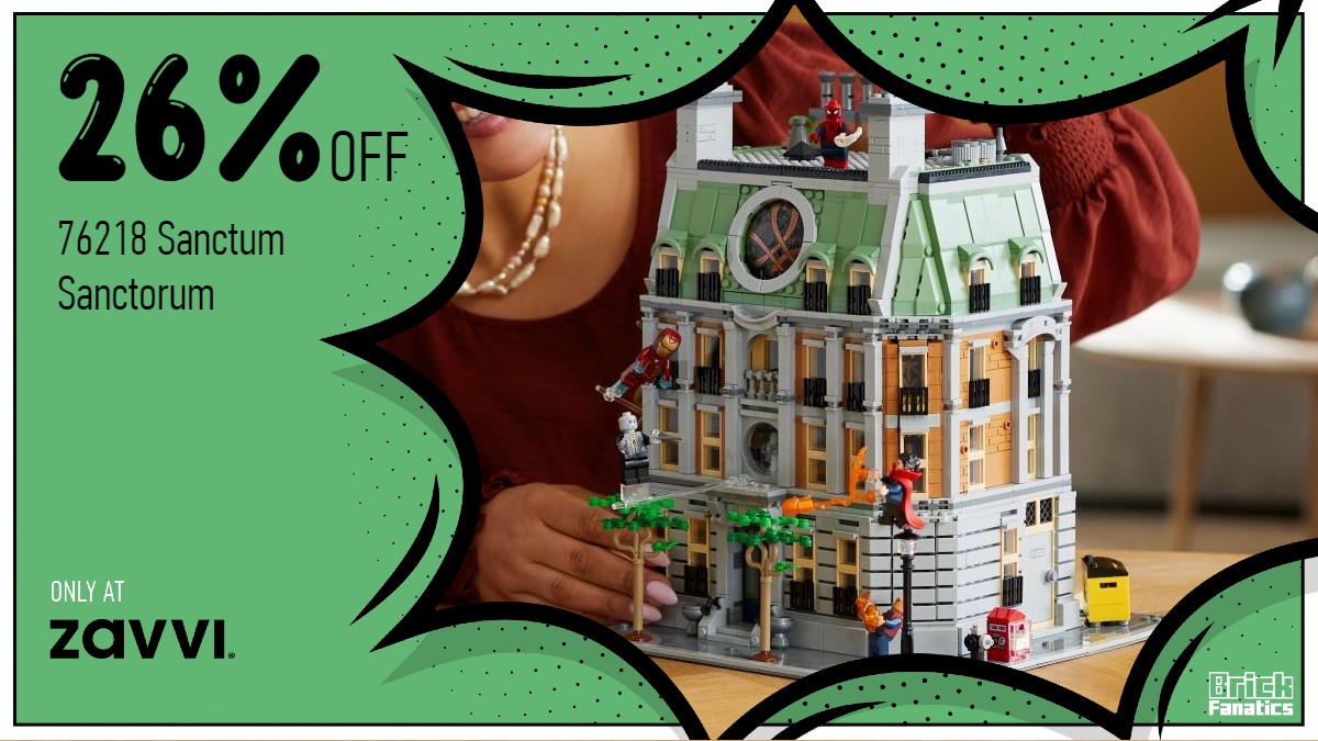 Risparmia £ 55 su LEGO 76218 Sanctum Sanctorum da Zavvi