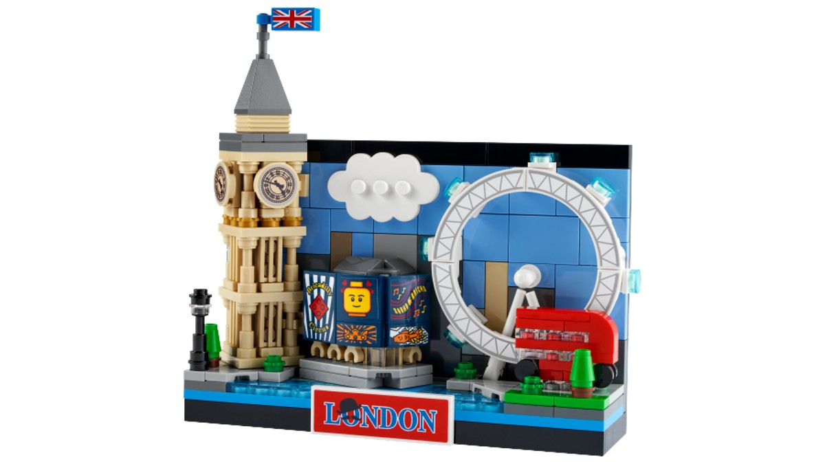 Better look at LEGO 40569 London Postcard
