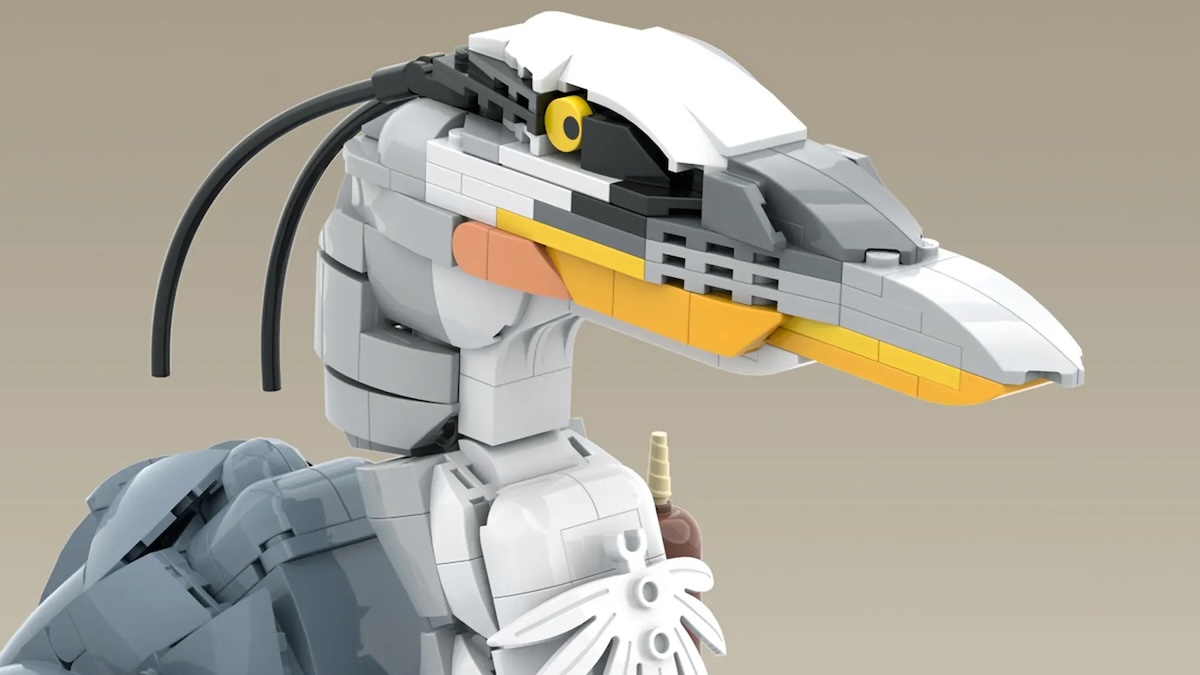 Von Fans entworfener Kanadareiher kommt bei LEGO an Land Ideas