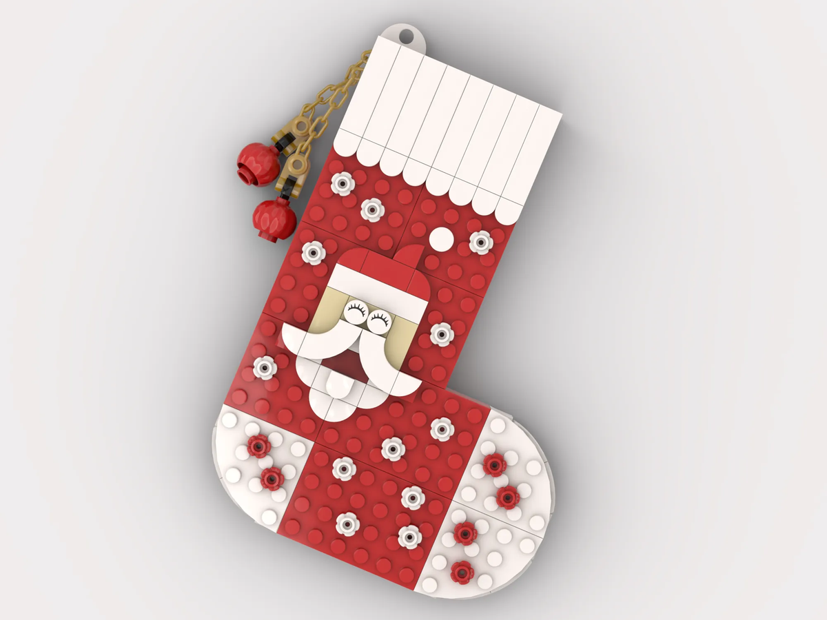 LEGO Ideas Test Lab Christmas Sock