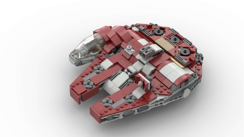 Wiederverwendbare LEGO-Steine Star Wars 75362 Ahsoka Tanos T 6 Jedi Shuttle Millennium Falcon