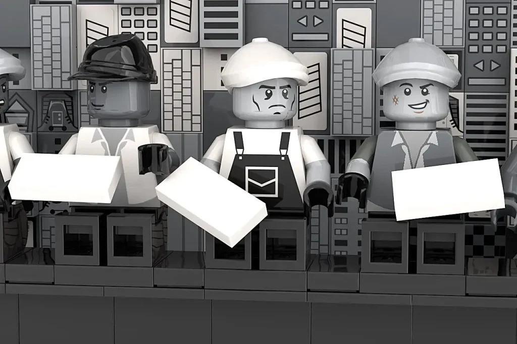 LEGO Ideas Mittagessen auf einem Wolkenkratzer 8 1024x682